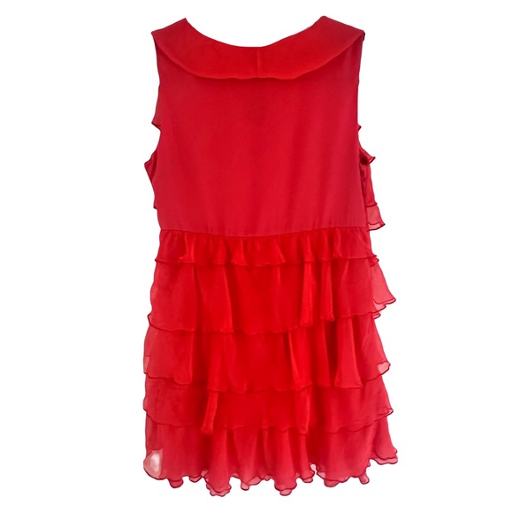 Chloé 100% Silk Tiered Dress M - Picture 2 of 4